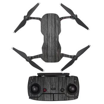 

Wood Texture Style Decal Skin Sticker For DJI Mavic Air Drone + Remote Controller + 3 Batteries Protection Film Cover A0035