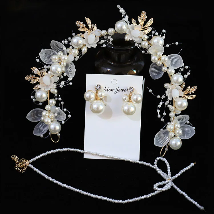 

Wreath Headdress Bridal Crown Headband Headband Princess Head Flower Wedding Girls Wedding Accessories