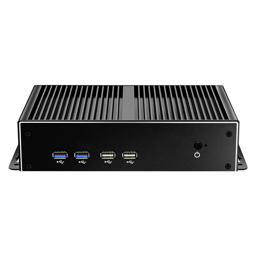 XCY X26G Intel Core i7 i5 4200U мини ПК 2 * LAN 6 RS232 4 USB HDMI VGA WiFi 3G 4G Встроенный промышленный