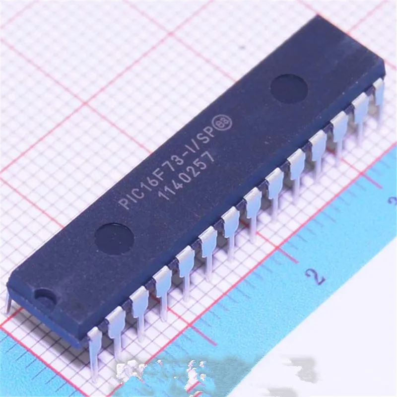 2 шт./лот PIC16F73 PIC16F73-I/SP 16F73 DIP-28 интегральная схема | Электронные компоненты и