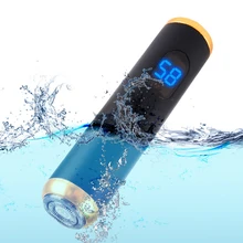 

Mini electric shaver convenient USB rechargeable washable shaver home travel trimmer