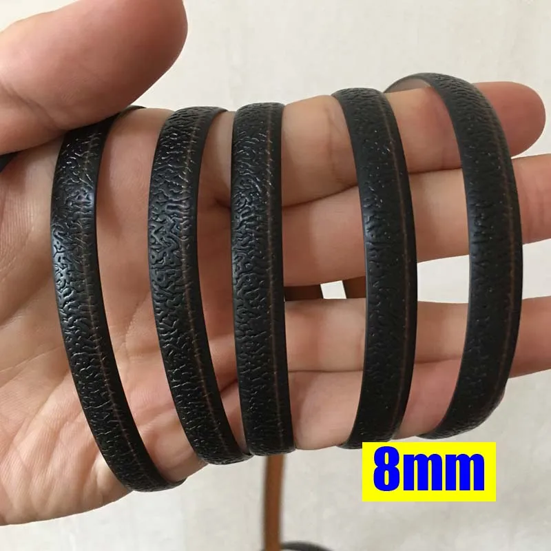 82 Types 10 Meters PE Flat Round Synthetic Rattan Material DIY Weaving Rope Knit Repair Furniture Bed Sofa Chair Table Basket