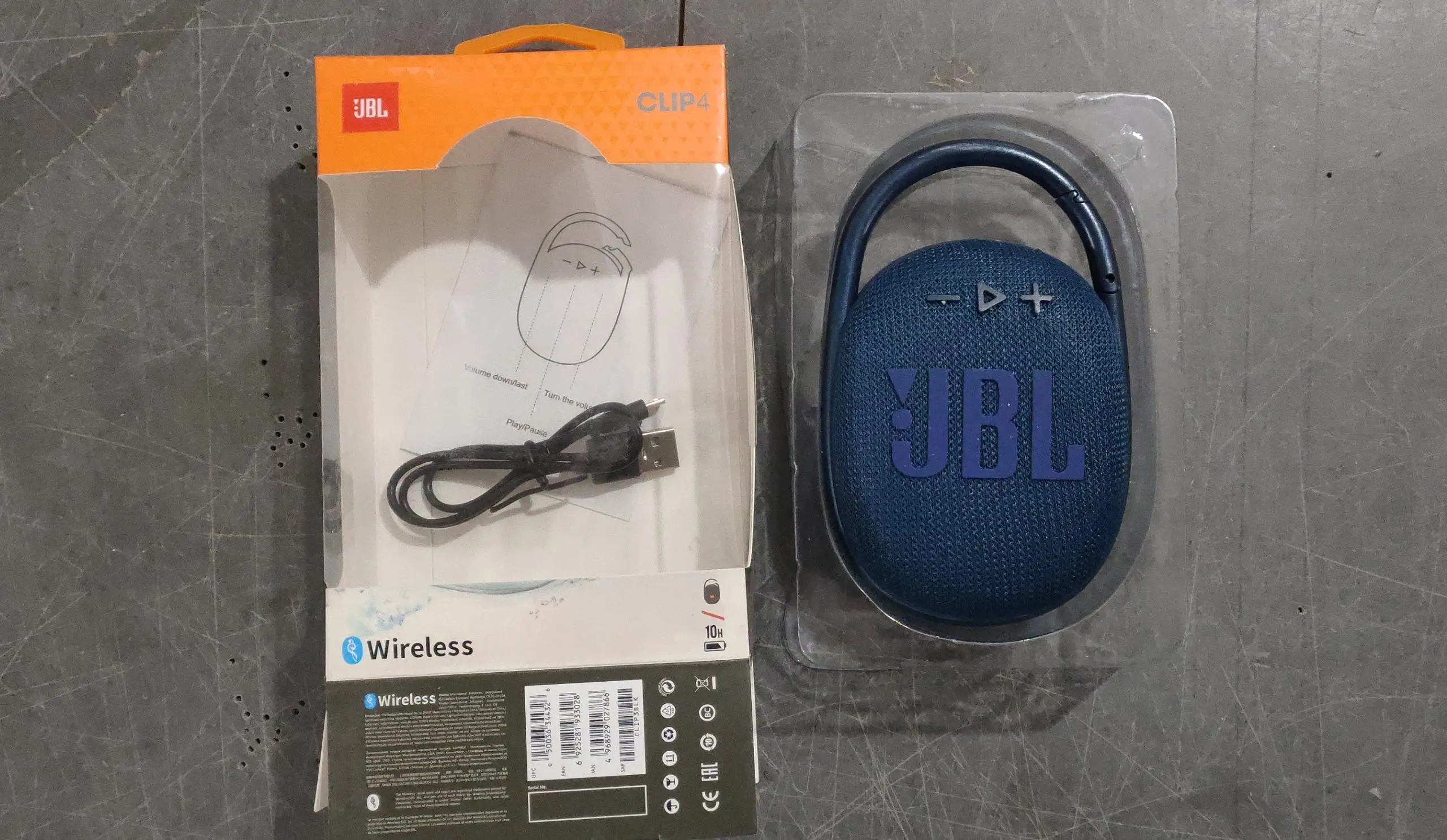 Jbl Clip 4 Wireless Bluetooth 5.1 Mini Speaker Clip4 Portable Ip67 Waterproof Outdoor Bass Speakers with Hook Dustproof