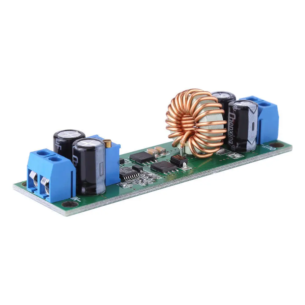 DC-DC понижающий модуль 24-60V to 3 V-19 V 10A преобразователь напряжения Регулятор MF999