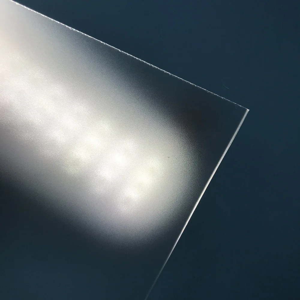 3 мм perspex одиночный матовый кристально чистый прозрачный пластиковый лист