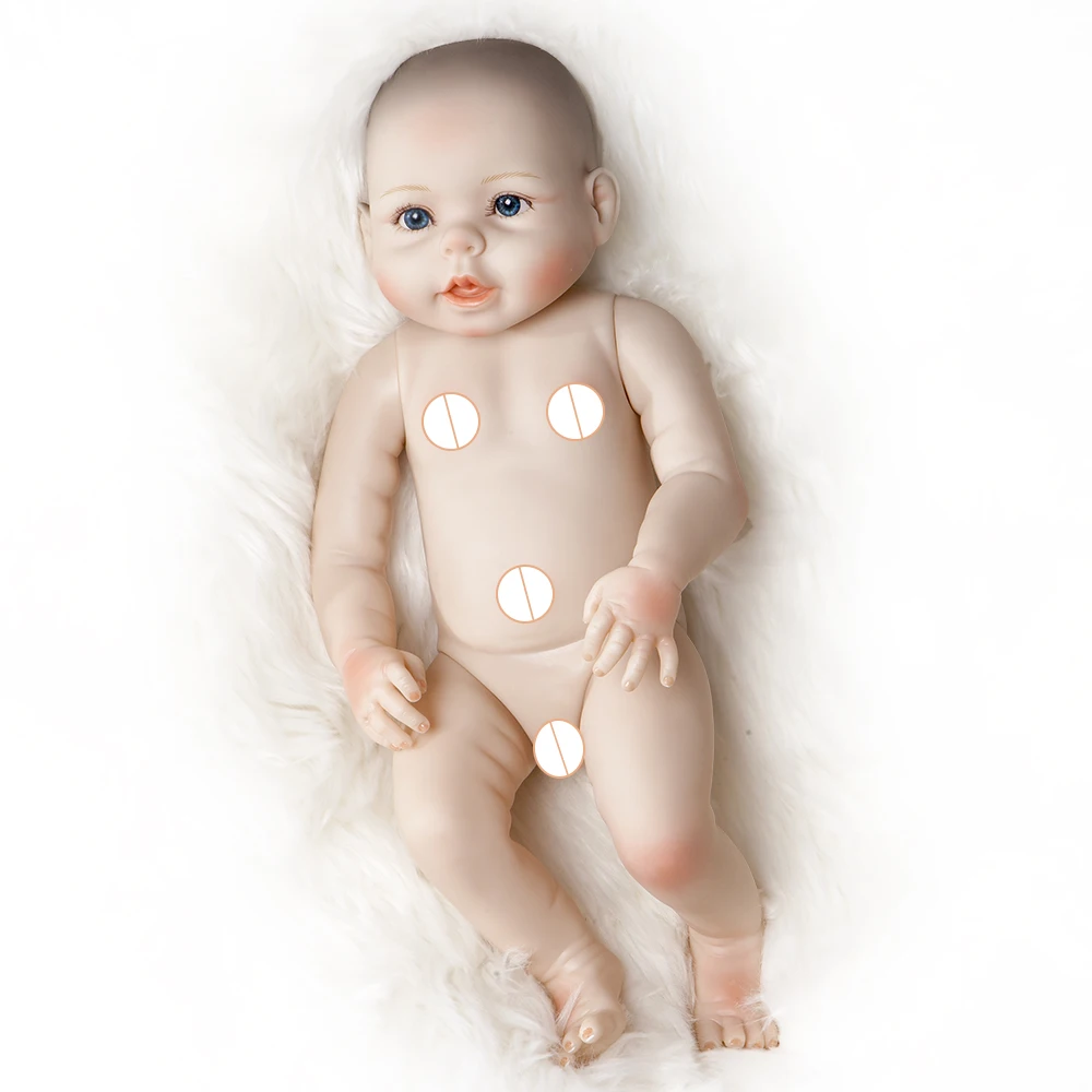 20 дюймов реалистичные Bebe Reborn Новорожденные куклы Reborn Реалистичные полные тела силиконовые куклы для малышей игрушки