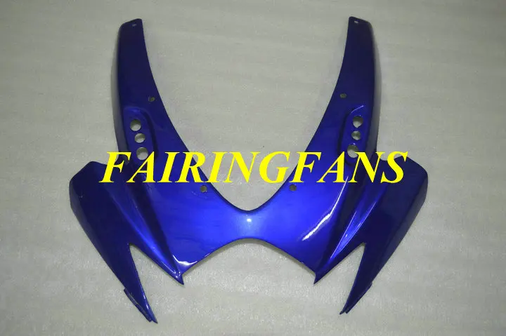 Литья под давлением обтекателя тела для GSXR600 750 K6 06 07 R 600 GSXR750 2006 2007 черно-голубые Обтекатели Кузов+ подарки SC36