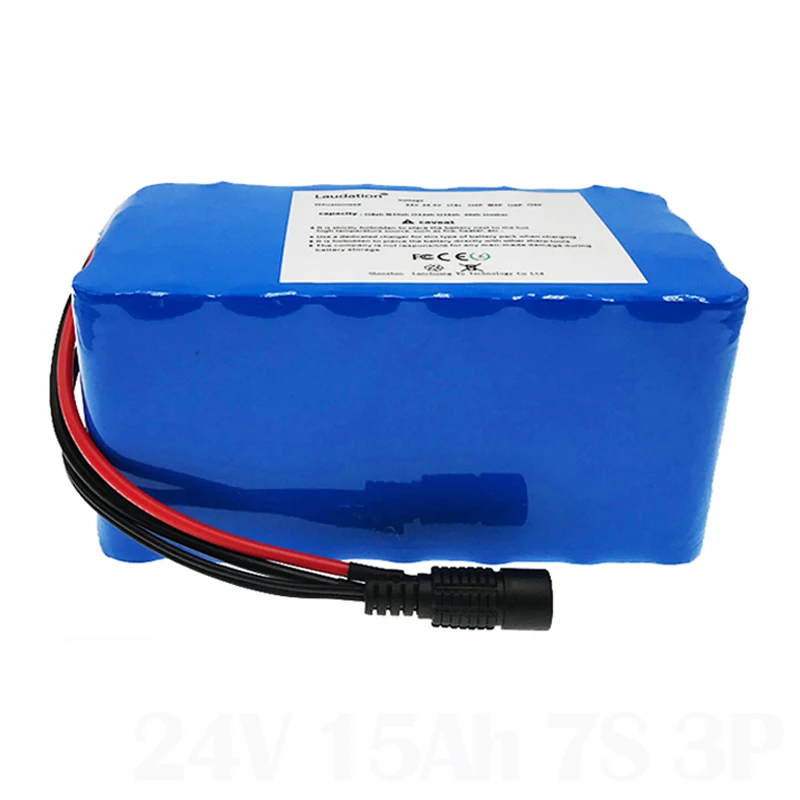 24 V 15ah литиевая батарея 29,4 V 15ah 15A BMS 250 W 350 W Аккумулятор для инвалидной коляски комплект электродвигателей электрическая мощность