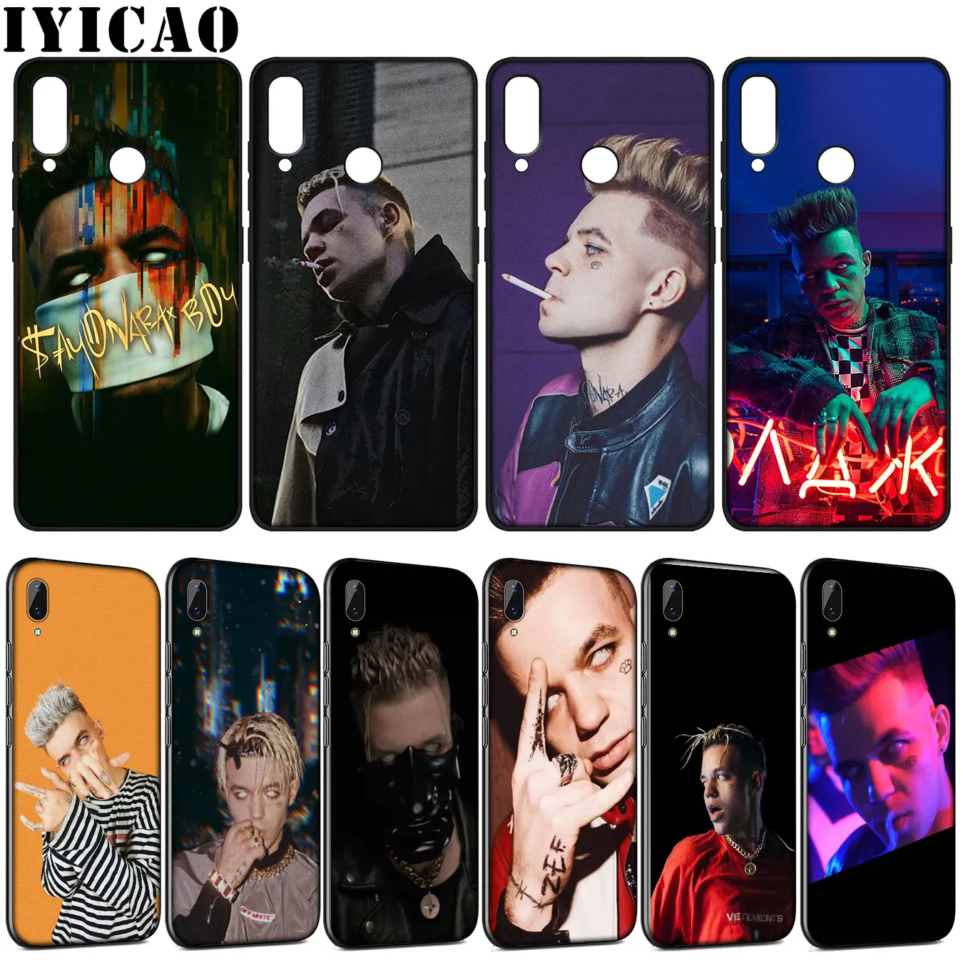 Allj Sayonara Boy мягкий силиконовый чехол для Huawei Y9 Y7 Y6 Prime 2019 Honor 20 10 9 9X 8C 8X 8 Lite 7C 7X 7A