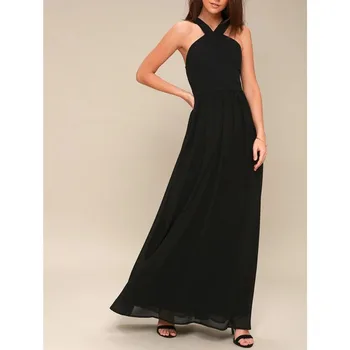 

S-XXXL Women Elegant Bodycon Dress Crochet Chiffon Beach Dress Sexy Sleeveless Long Party Maxi Dresses Vestidos