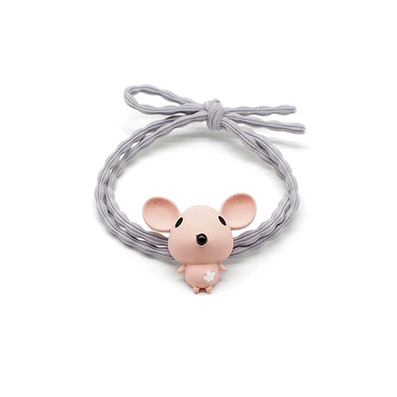 5 шт./лот, эластичная резинка для волос для маленьких девочек, Kawaii, Корейская резинка для волос, лента для волос
