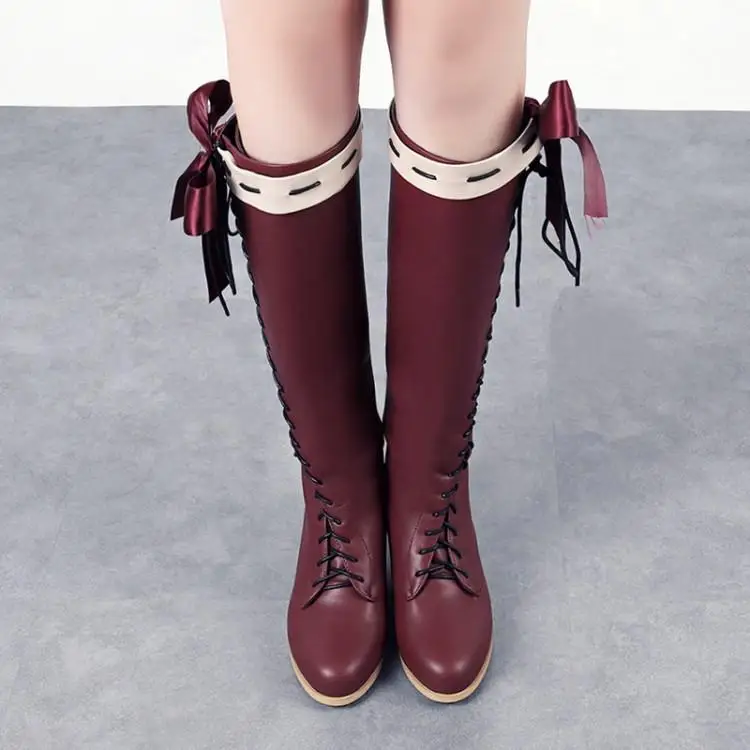 New Anime Violet Evergarden Cosplay Shoes Violet Evergarden