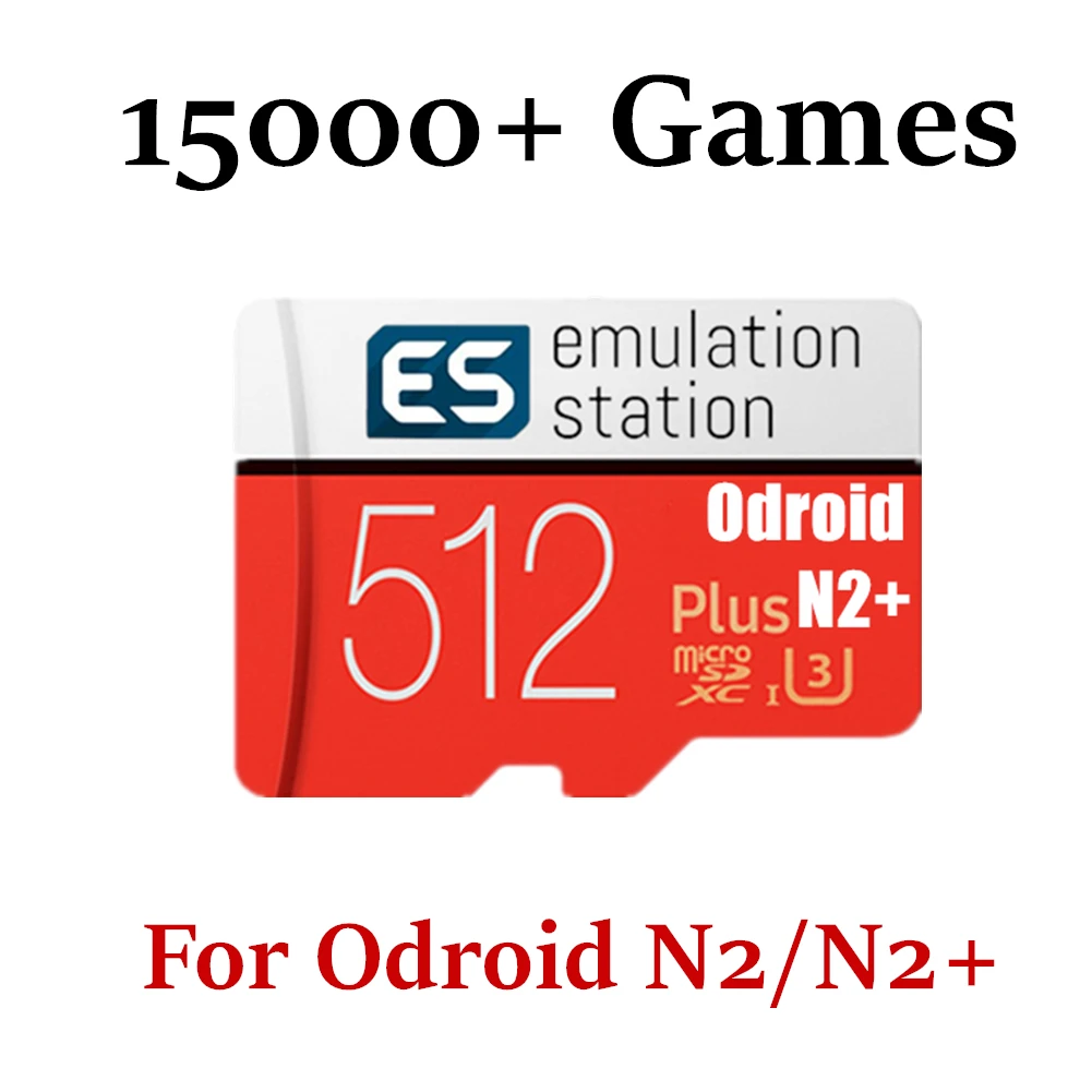 Odroid N2 512GB Micro SD card! For your N2+ Video Previws Ora RetroArena v.3.1.13 Emulation Station ES 14 000+ Games | Инструменты