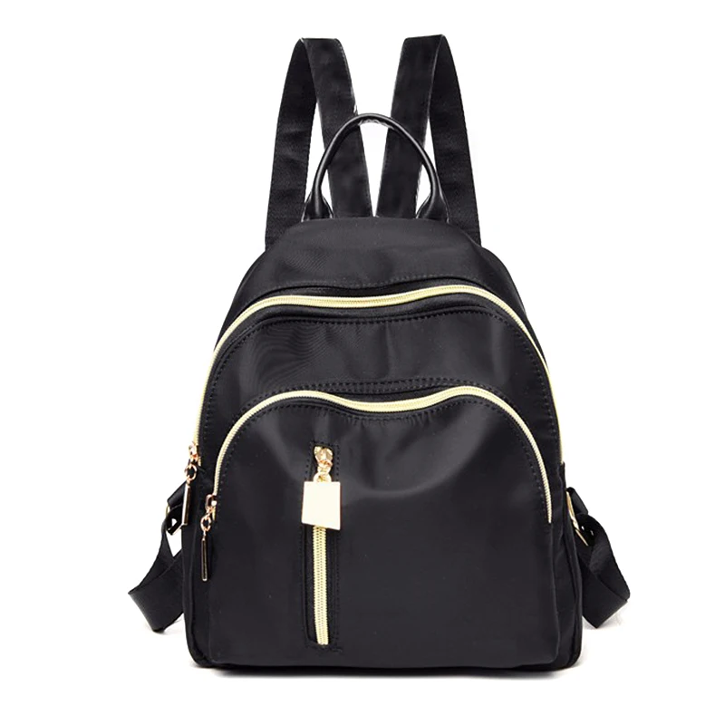Casual Small Women Backpack Nylon Waterproof Travel Organizer Shoulder