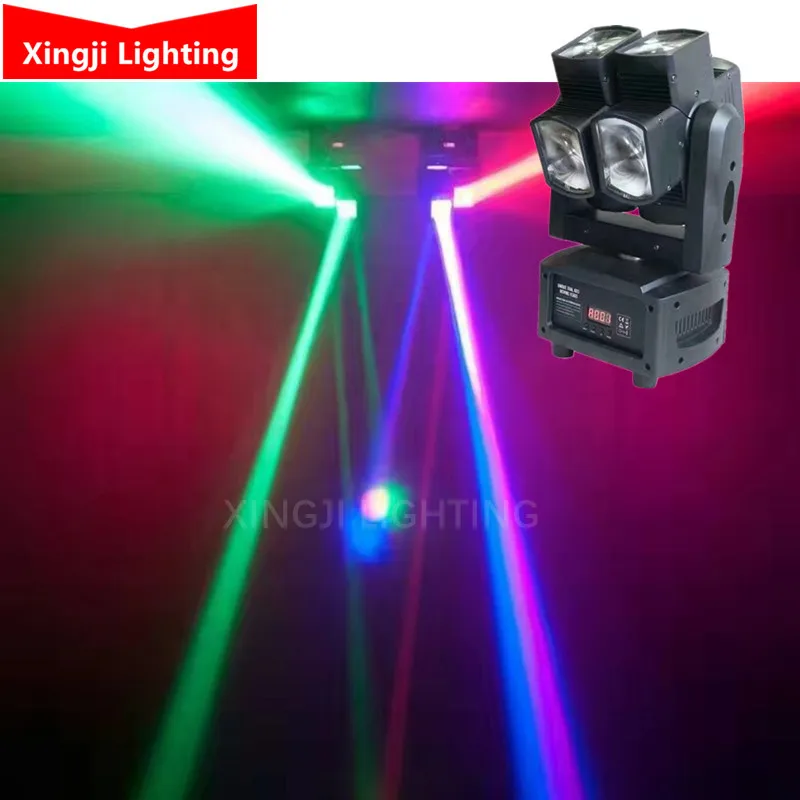 8x10 Вт RGBW 4в1 движущийся головной Луч света для сцены DJ вечерние свадебные бар