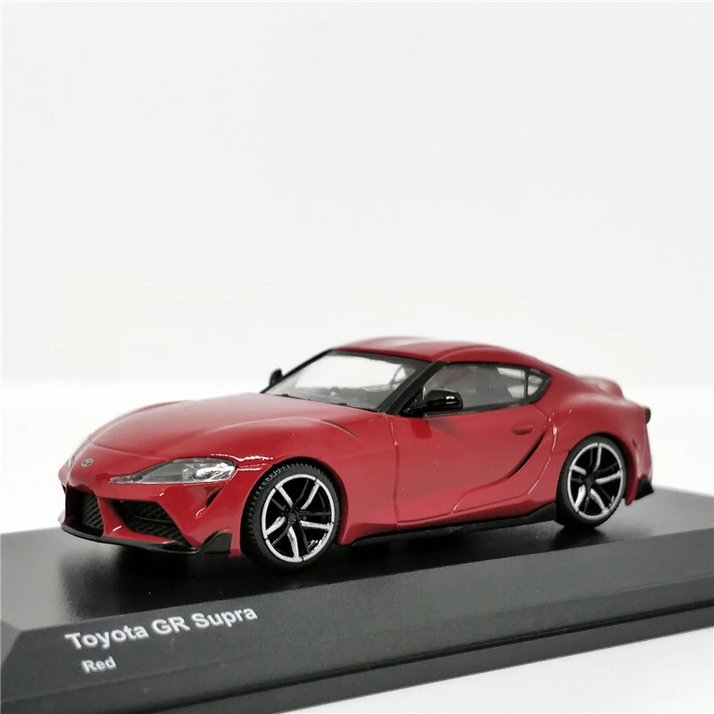 Kyosho 1:64 Toyota GR Supra красная/белая/желтая литая модель автомобиля|Наземный транспорт|