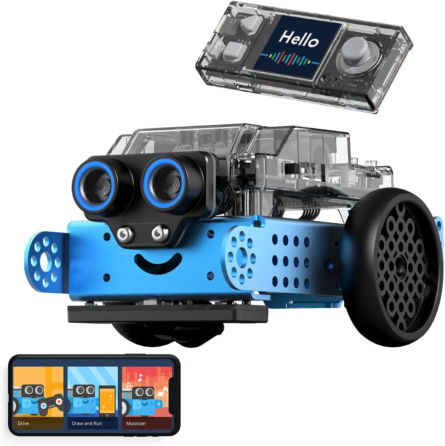 Робот-кодировщик Makeblock mBot Neo mBot2 для программирования на основе искусственного