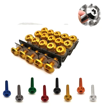 

Universal Motorcycle Fairing Screws Fastener Clips Body Spring Bolts Kit For Honda ST1300 PCX 125 150 CR 80 85 F150 125 250 R