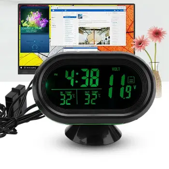 

External Temperature Green Display Monitor with Adjustable Back for Water Cooling System