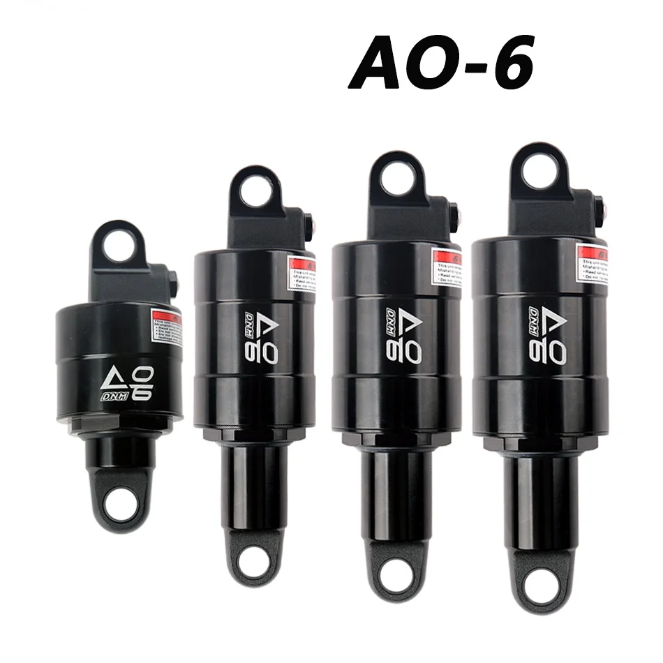 MTB Bike Air Rear Shock 100mm 125mm 150mm 165mm Air Pressure Adjustable