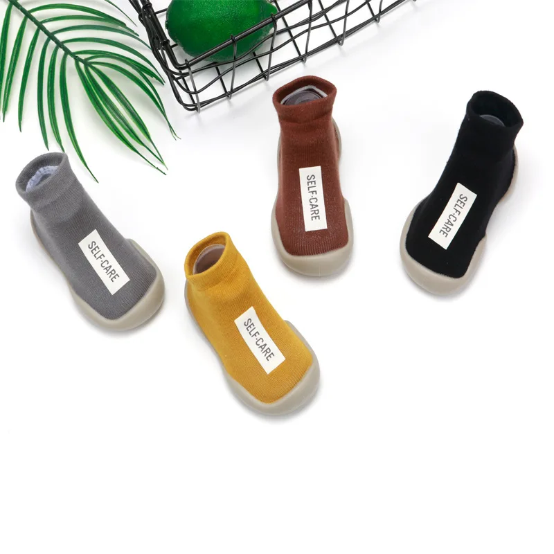 Baby Shoes First Shoes Baby Walkers Toddler First Walker Shoes Unisex Soft Rubber Sole Baby Shoe Waterproof Non-slip Shoes