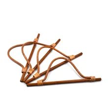 Individual Rattan Bag Handle For Women Girls All-match DIY Handbag Replacement Bag Accessories 1PC Wooden Bag Handle