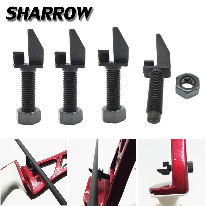 

Archery 6pc Center Arrow Rest Recurve Compound Bow Black Plastic Archery Arrow Rest Hunting Shooting Bow And Arrow Arressroies