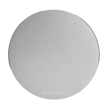 

Voground Round Hard Metal Aluminum Mouse Pad Mat Circle Ultra Thin Double Side Design Waterproof Fast And Accurate Control