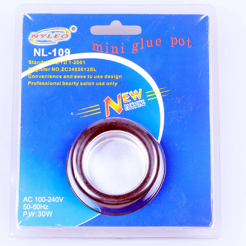 Mini keratin glue pot professional salon hair extension glue melting pot for connector