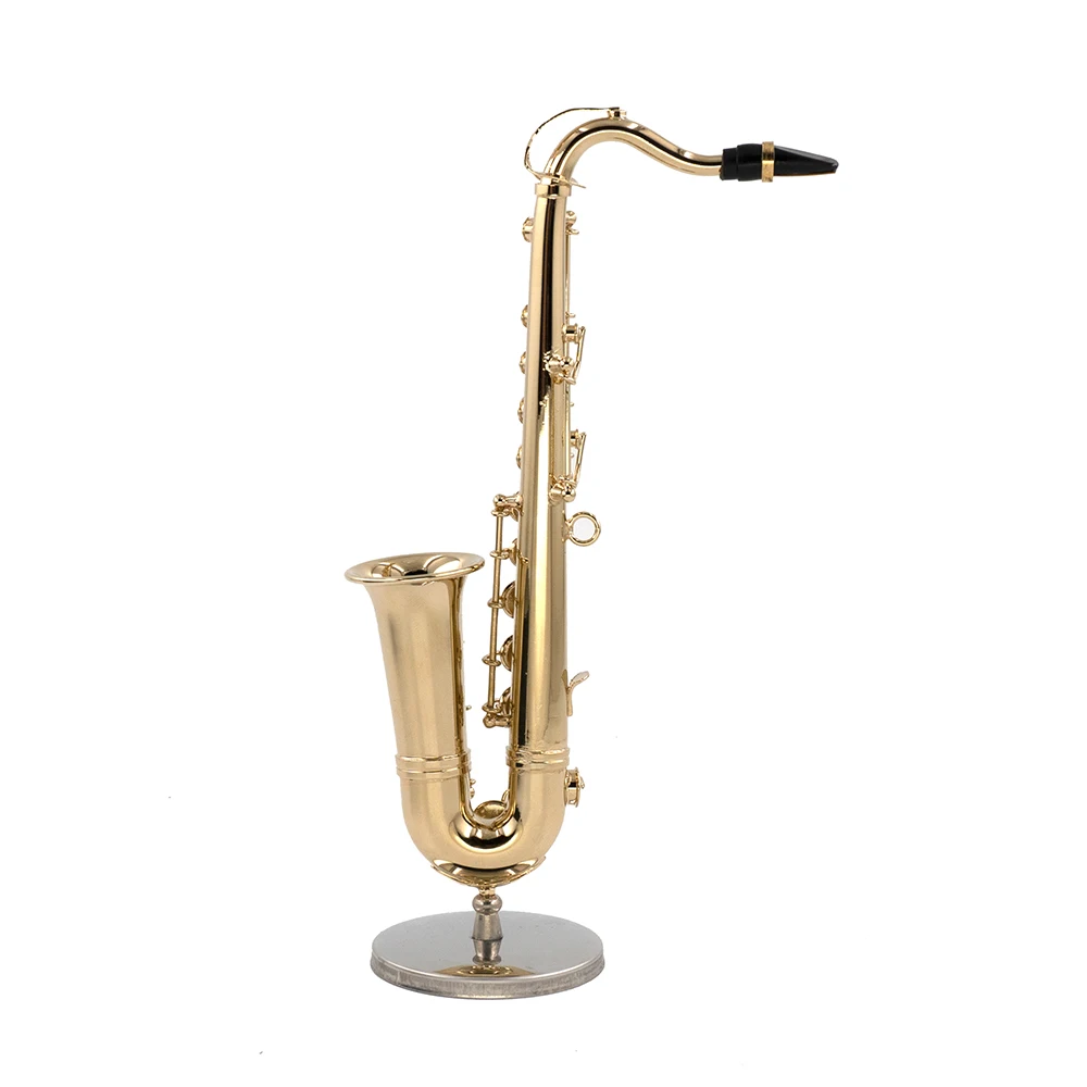 Miniatur Tenor Saxophon Mini Musikinstrument