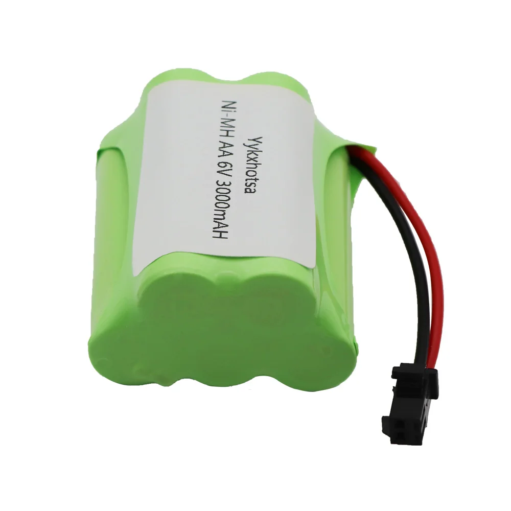 Ni-MH-Akku 3000mAh, 6V, Mini-Fit 5557-2P