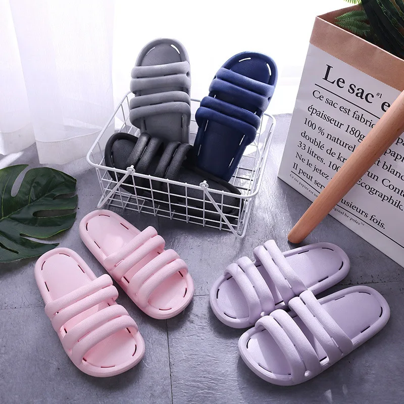 

Summer Men Slippers Casual Lovers Shoes Slip-on Beach Slippers Summer flip flops Y9Y085C11