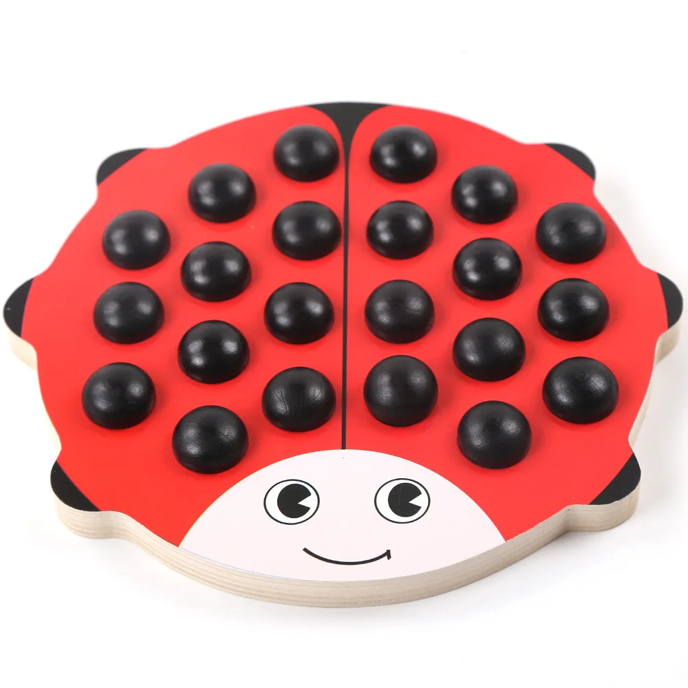  Wooden Montessori children's memory chess interactive puzzle table games logical thinking attention