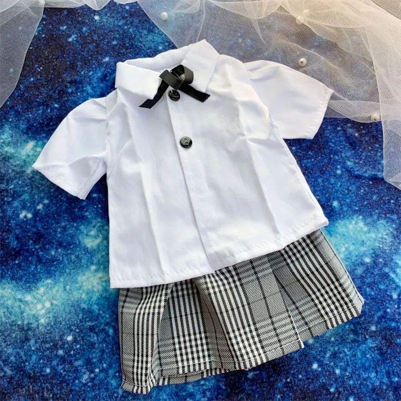 Кукла Одежда 1/3 BJD одежда рубашка+ юбка Студенческая одежда костюм для 1/3 bjd кукла аксессуары для 60 см 1/3 bjd кукла s