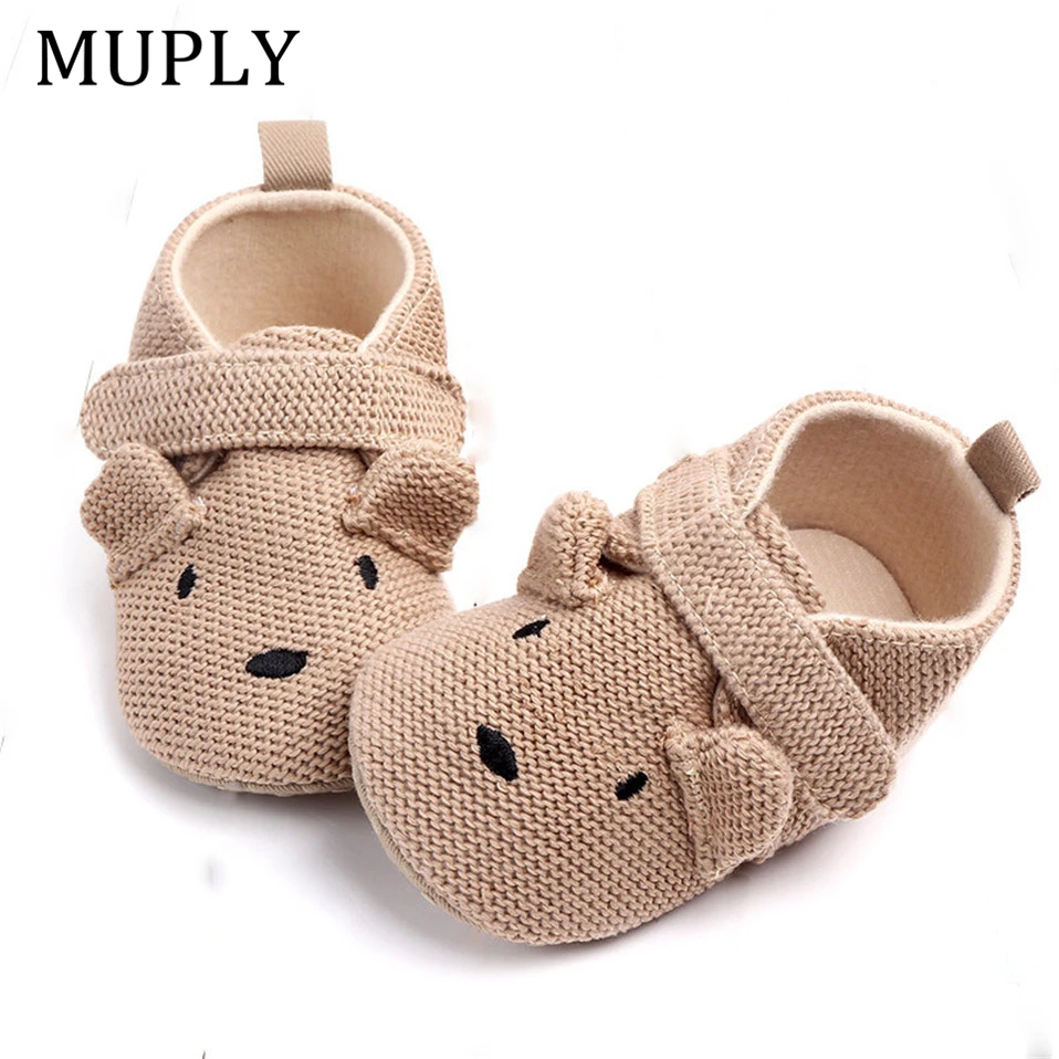 Sawimlgy Newborn Infant Baby Boys Girls Cute Cartoon Slipper Soft Non Skid Sole Slip On House Animal Indoor Sock Shoes Crib Moccasins for New Walkers 