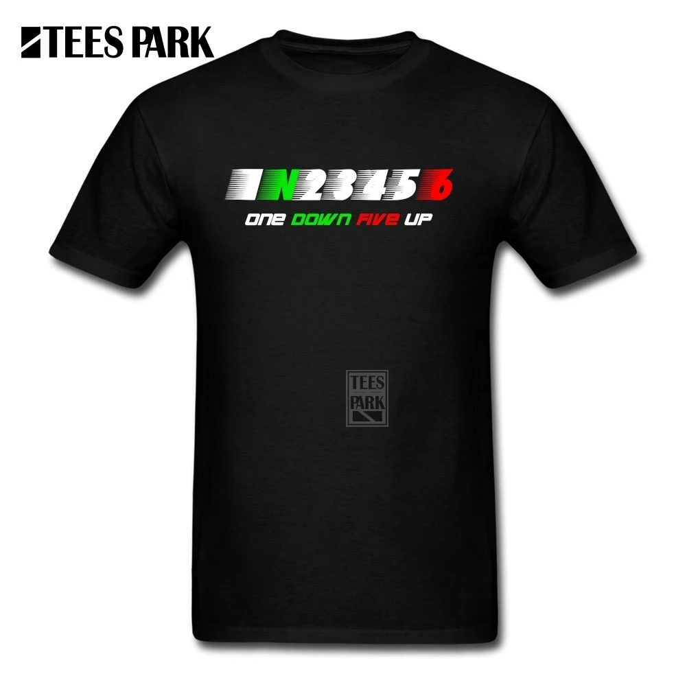 Men's T-Shirt Motorcycle Gear 1N23456 One Down Five Up Male Tops Clothing Cotton Short Sleeve Tshirs 2019 New Men T Shirts | Мужская