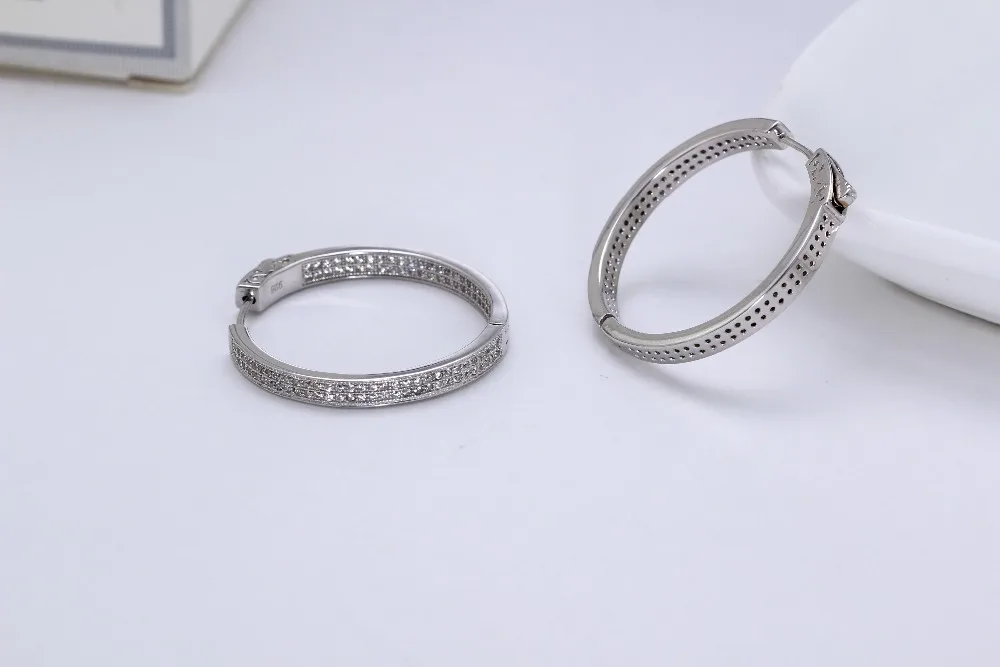 silver round earrings (5)