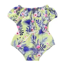 Cheap LOOZYKIT 2020 Cute Newborn Infant Baby Girls Short Sleeve Bodysuit Baby Clothing Off Shoulder Floral Leotard Body Tops Summer Cheap LOOZYKIT 2020 Cute Newborn Infant Baby Girls Short Sleeve Bodysuit Baby Clothing Off Shoulder Floral Leotard Body Tops Summer