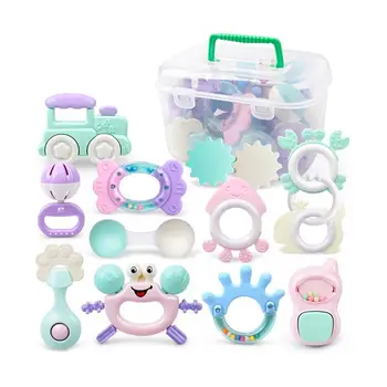 

12PCS Baby Teethers Educational Supplies for Infants Babies Toddlers