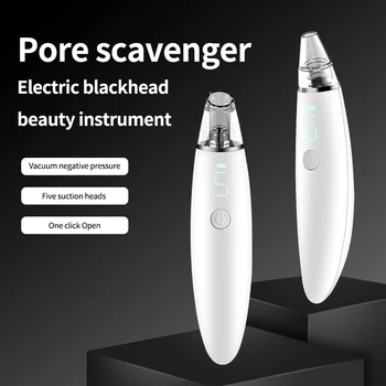 

Blackhead Remover Face Deep Nose Cleaner T Zone Pore Acne Pimple Removal Vacuum Suction Facial Diamond Beauty Clean Skin Tool