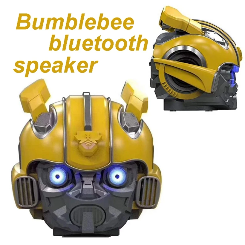 Bumblebee робот шлем беспроводной Bluetooth динамик портативный стерео FM радио Mp3 TF карта