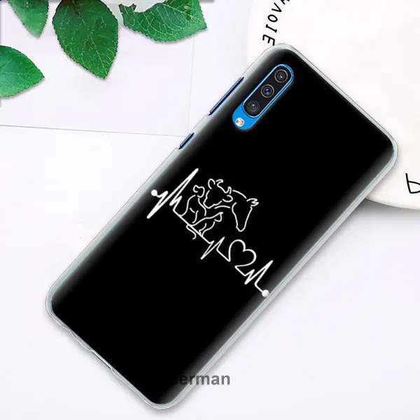 Медицинские чехлы для телефонов samsung Galaxy A10 A20e A30 A40 A50 A60 A70 A80 A6 A8+ A7 A9 Жесткий ПК Co - Цвет: 11