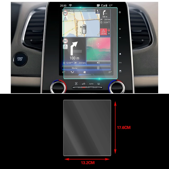 For Renault Espace 2014-2020 Car Multimedia DVD Video GPS Navigation LCD  Screen Tempered Glass Protective Film Anti Scratch - AliExpress