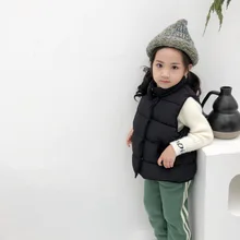 Г. Новейший зимний стиль, для мужчин и женщин, детский плюс вельветовый плотный хлопковый базовый Мужской жилет детский зимний теплый жилет 10,10