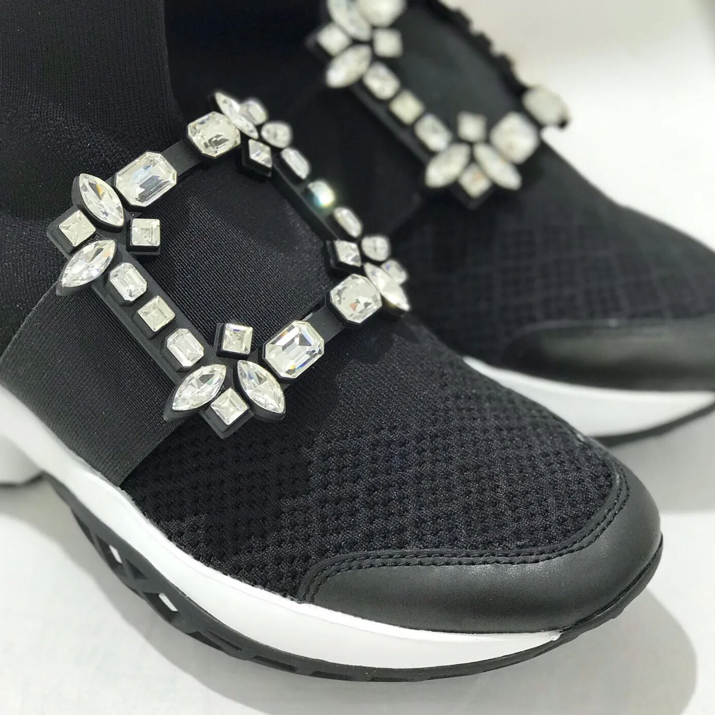 Стразы женские ботинки Повседневное; Botas Mujer; женские весенние туфли-лодочки; туфли на высоком каблуке; Bota Feminina; слипоны Дамская обувь; Zapatos De Mujer; большие размеры