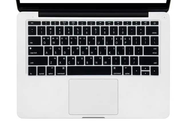 Ultra-thin Korean keyboard cover for MacBook