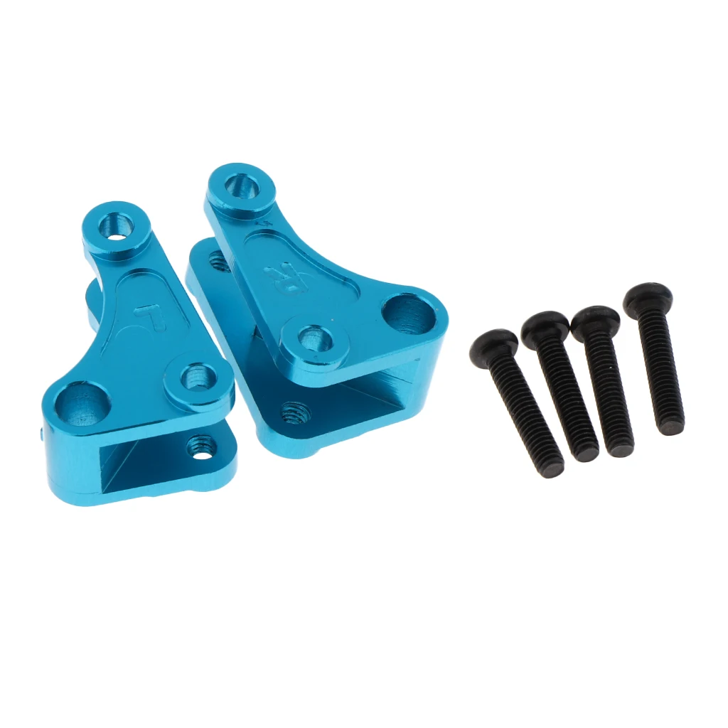 Blue Aluminium Alloy Front Shock Absorber Pull Rod Seat for Wltoys 12428 RC Car 1/12 Scale Replacement Spare Part | Игрушки и хобби