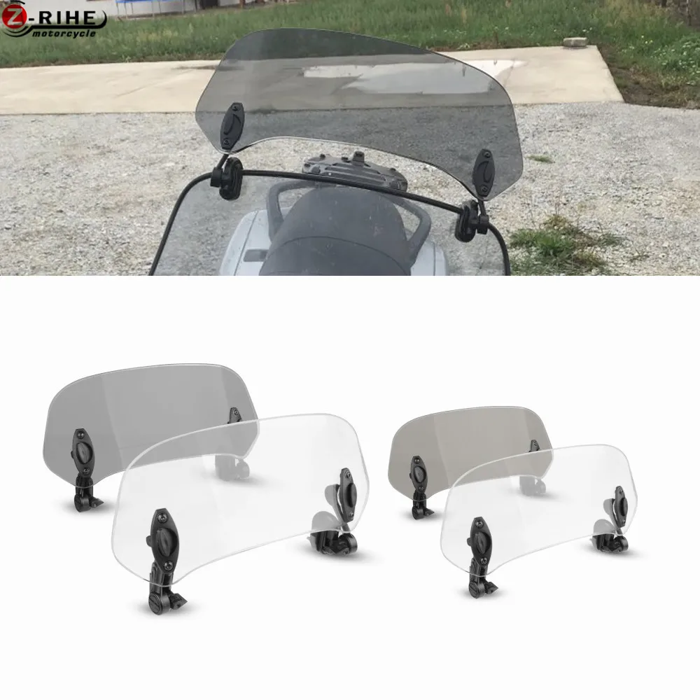 

Motorcycle accessories Universal Windshield Modified moto Windscreen Heightening double bracket for KAWASAKI Z900RS NINJA 650