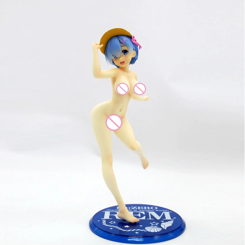 23cm Original figure transform Re: Life a Different World from Zero REM Naked Sexy Resin GK model Collection anime Figure - Цвет: A