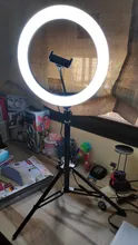 Video-Lights Ring-Lamp Tripods Stand Dimmable Youtube Selfie Led TIKTOK with RGB 